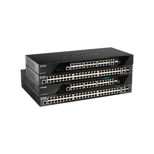 28-port Gigabit Layer 3 Stackable Smart Managed PoE (370W) Switch with 4-port 2.5G & 4-port 10G Uplinks