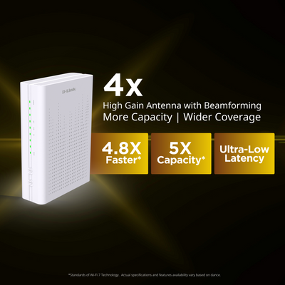 BE7200 Dual Band 10G Wi-Fi 7 EasyMesh Router
