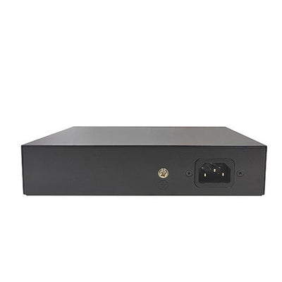 250M 6-port 10/100 switch with 4 PoE Ports and 2 Uplink Ports