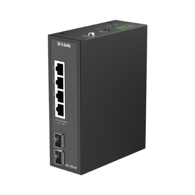 Industrial 4-Port 1G + 2-Port 1G SFP Unmanaged Switch