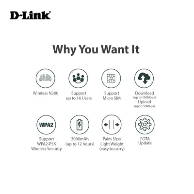 5G Wi-Fi 6 AX1800 Mobile Wi-Fi Hotspot