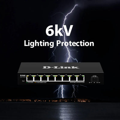 8-port 2.5G with 1-Port SFP+ Web Management Desktop Switch